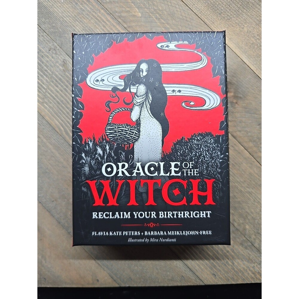 Oracle of the Witch 44 Card Deck & Guidebook Flavia Kate Peters Rockpool 2022